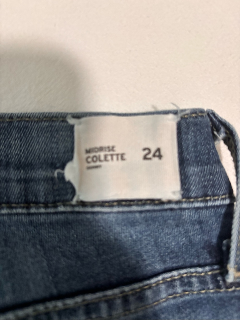 Hudson Jeans Midrise Colette Jeans - Blue Denim